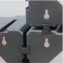 30-Drawer Plastic Parts Craft Storage Cabinet Hardware Organizer, (36.5-cm W x 18-cm D x 24.5-cm H), multiple color Cabinet, multiple color Drawers