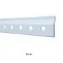 Rubbermaid Compatible Open Metal Cloakroom Wall-mounted Clothes Rack Homemade Materials Master Bedroom Wall Wardrobe Frame DIY Accessories
