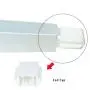 Rubbermaid Compatible Open Metal Cloakroom Wall-mounted Clothes Rack Homemade Materials Master Bedroom Wall Wardrobe Frame DIY Accessories