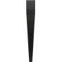 Shepherd Hardware 16'' Adjustable Fit Table Clamp Legs, Raw Finish