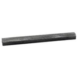 Teak Tuning Concrete Fingerboard Parking Barrier, Gunmetal - 7'' Long, 0.5'' Tall, 0.75'' Wide - 1:12 Scale