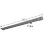 Music City Metals 15051 Stainless Steel Burner Replacement for Select Chargriller Gas Grill Models