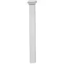 Zippity Outdoor Products ZP19003 Newport Finishing Dig Vinyl Post, 3 Tall, White Zippity Outdoor Products ZP19003 Newport Finishing Dig Vinyl Post, 3 Tall, White
