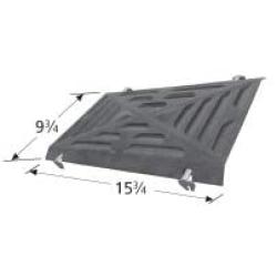 Music City Metals 91003 Porcelain Steel Heat Plate Replacement for Select Sunbeam Gas Grill Models, Set of 3