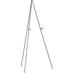 SD Studio Designs E-Z Foldaway Easel for Art or Sign Display, F. Black (62'' H)