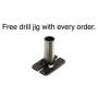 Sheppard Brackets - Heavy Duty Metal Floating Shelf Brackets Easy Mount, Mounting Locations Every Half inch (70 inch)