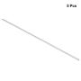 uxcell Stainless Steel Solid Round Rods Metal Lathe Bar Stock for DIY Craft 100mmx1.5mm 5pcs