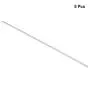 uxcell Stainless Steel Solid Round Rods Metal Lathe Bar Stock for DIY Craft 100mmx1.5mm 5pcs