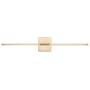 JONATHAN Y JYL7022B Makena 28'' Dimmable Integrated Metal Wall Sconce Minimalistic,Modern,Contemporary 3000K LED Bulbs for Bedroom Livingroom Bathroom Hallway, Gold