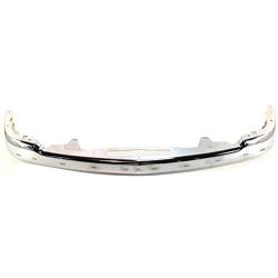 Front Bumper Compatible with 1998-2004 Chevrolet S10 Chrome (S10 LS Appearance Package) with Moulding Holes