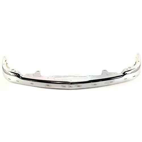 Front Bumper Compatible with 1998-2004 Chevrolet S10 Chrome (S10 LS Appearance Package) with Moulding Holes