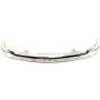 Front Bumper Compatible with 1998-2004 Chevrolet S10 Chrome (S10 LS Appearance Package) with Moulding Holes
