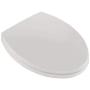 TOTO SS114#11 Transitional SoftClose Elongated Toilet Seat, Colonial White