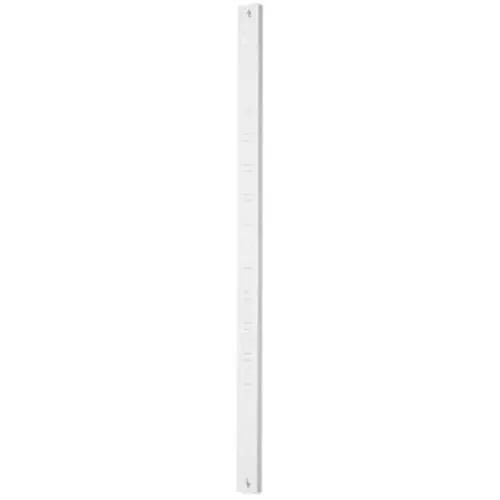 Fix-A-Jamb Door Jamb Security Reinforcement and Frame Repair Kit for Exteriors – White