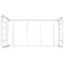 DHP Jenny Lind Metal Twin Bed Frame in White DHP Jenny Lind Metal Twin Bed Frame in White