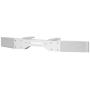 Dilwe RC Model Car Metal Front Bumper, Upgrade Parts Metal Front Bumper Compatible with WPL B14 B16 JJRC Q60 Q61 1/16 RC Car