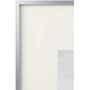 Frametory, Metal Aluminum Frame Collection with Ivory Color Mat & Real Glass (Silver, 1-Pack, 16x20 for 11x14 Photo)