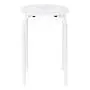 Norwood Commercial Furniture White Stacking Stool Set - Stackable Nesting Stools/Chairs for Kids and Adults - Flexible Seating for Home, Office, Classrooms - Plastic/Metal 17.75'' (Pack of 5) Norwood Commercial Furniture White Stacking Stool Set - Stackable Nesting Stools/Chairs for Kids and Adults - Flexible Seating for Home, Office, Classrooms - Plastic/Metal 17.75'' (Pack of 5)