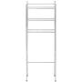 Honey-Can-Do BTH-05079 3-Tier Metal Bathroom Shelf Space Saver, 9.45 x 22.83 x 59.84, Chrome
