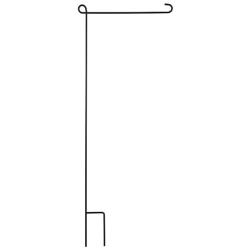 Evergreen Garden Flag Stand (42'' Height x 0.5'' Width x 18'' Length)