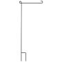Evergreen Garden Flag Stand (42'' Height x 0.5'' Width x 18'' Length)