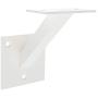 AMSOOM Handrail Bracket Heavy Duty Steel Stair Parts for Wall Mounted Staircase Railings Accessories Stairway Support Hardware for Wood or Metal Flat Square Railings. (White, 1 Pack) AMSOOM Handrail Bracket Heavy Duty Steel Stair Parts for Wall Mounted Staircase Railings Accessories Stairway Support Hardware for Wood or Metal Flat Square Railings. (White, 1 Pack)
