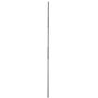 T03 - Iron Balusters - Double Twist - Hollow - 44'' Tall - 1/2'' Square - Box of 15 (Pewter Gray)