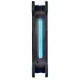 Thermaltake Riing 12 Series Blue High Static Pressure 120mm Circular LED Ring Case/Radiator Fan with Anti-Vibration Mounting System Cooling CL-F038-PL12BU-A