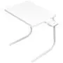 Table Mate II Folding TV Tray Table and Cup Holder with 6 Height and 3 Angle Adjustments The Original TV Tray (White) Table Mate II Folding TV Tray Table and Cup Holder with 6 Height and 3 Angle Adjustments The Original TV Tray (White)