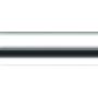 California Umbrella 7.5 Round Aluminum Patio Umbrella with Valance, Crank Lift, 3-Way Tilt, Silver Pole, Red Olefin
