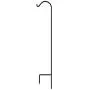 Gray Bunny 65 inch Black 1/2 Inch Thick, Solid (Non-Hollow) Heavy Duty Premium Metal Hook Hangers for Weddings, Hanging Plant Baskets Solar Lights Lanterns Bird Feeders Gray Bunny 65 inch Black 1/2 Inch Thick, Solid (Non-Hollow) Heavy Duty Premium Metal Hook Hangers for Weddings, Hanging Plant Baskets Solar Lights Lanterns Bird Feeders