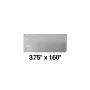 Impress-O-Tags Jumbo Write On Soft Metal Tags and Wires (Pack of 100)