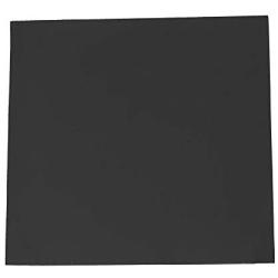 Zer one 100x100x2.0mm CPU Thermal Pad, Silicon Thermal Conductivity Sheet Insulation Paste Gap Filler Heatsink Cooling Pads(Black)