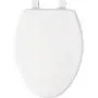 BEMIS 7300SLEC 000 Toilet Seat will Slow Close and Removes Easy for Cleaning, ELONGATED, White