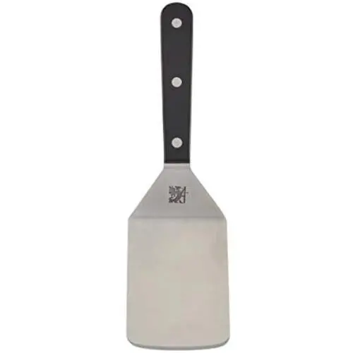 Sabatier Triple Rivet Stainless Steel Wide Turner, 9.65-Inch, Black Sabatier Triple Rivet Stainless Steel Wide Turner, 9.65-Inch, Black