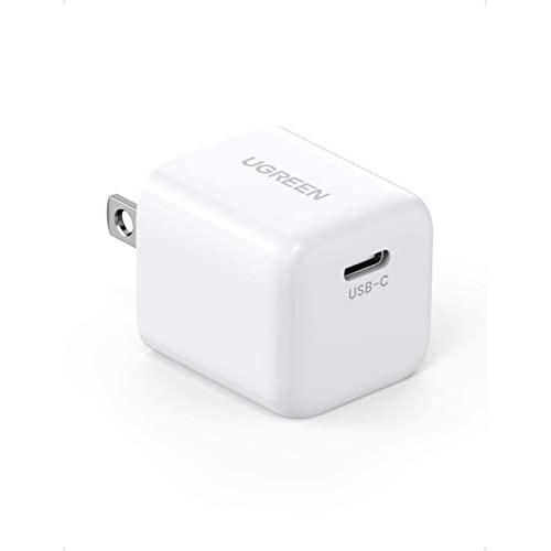 UGREEN USB C Charger Mini 20W PD Fast Charger Wall Charger Type-C Power Delivery Compatible for iPhone 12 Mini 12 Pro Max SE 11 Pro Max XR 8 Plus Pixel Samsung Galaxy S10 S9 LG V50