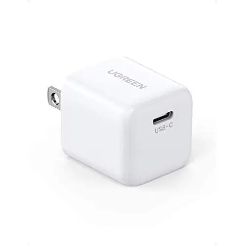 UGREEN USB C Charger Mini 20W PD Fast Charger Wall Charger Type-C Power Delivery Compatible for iPhone 12 Mini 12 Pro Max SE 11 Pro Max XR 8 Plus Pixel Samsung Galaxy S10 S9 LG V50 UGREEN USB C Charger Mini 20W PD Fast Charger Wall Charger Type-C Power Delivery Compatible for iPhone 12 Mini 12 Pro Max SE 11 Pro Max XR 8 Plus Pixel Samsung Galaxy S10 S9 LG V50