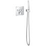 GROHE 28143000 RelexaFlex 59'' Metal Longlife Shower Hose, Starlight Chrome