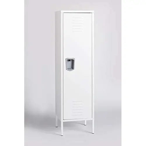 Office Dimensions Personal Locker Storage Cabinet, White Office Dimensions Personal Locker Storage Cabinet, White