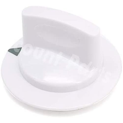 Super Durable WE1M652 Timer Control Knob Replacement Part for Hotpoint General Electric Dryer - Replaces 1264289 AP3995164 PS1482196