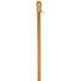 Evergreen Flag Wooden House and Estate Flag Pole with Ring - 56'' L x 1.7”W x 1.7”H