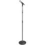 Neewer Compact Base 210cm Microphone Floor Stand with Mic Holder, Adjustable Height 37-83 inches, Solid Metal Disc-Shaped Base, 3/8'' to 5/8'' Screw Adapter, Detachable for Easy Transport (Black) Neewer Compact Base 210cm Microphone Floor Stand with Mic Holder, Adjustable Height 37-83 inches, Solid Metal Disc-Shaped Base, 3/8'' to 5/8'' Screw Adapter, Detachable for Easy Transport (Black)