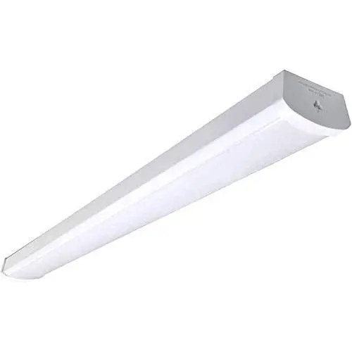 48W Linkable LED Wraparound Flushmount Light 4ft,led Shop Light,4800Lumens 5000K, LED Wrap Light,LED Linear Indoor Lights,LED Puff Light,LED Ceiling Light,50K1pk 48W Linkable LED Wraparound Flushmount Light 4ft,led Shop Light,4800Lumens 5000K, LED Wrap Light,LED Linear Indoor Lights,LED Puff Light,LED Ceiling Light,50K1pk