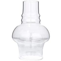 B&P Lamp 3 Inch by 7 Inch Clear Hooded Chimney