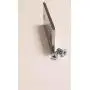 Door Strike Plate Filler | Filler Plate 1 1/8'' x 2 1/4'' | Cylindrical Filler Plate | TUFF STRIKE | Brushed Chrome Door Strike Plate Filler | Filler Plate 1 1/8'' x 2 1/4'' | Cylindrical Filler Plate | TUFF STRIKE | Brushed Chrome