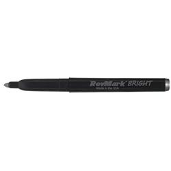 RevMark Bright Series Industrial Marker - 6 Pack - Made in USA - Replaces paint marker for metal, pipe, pvc - GRAY