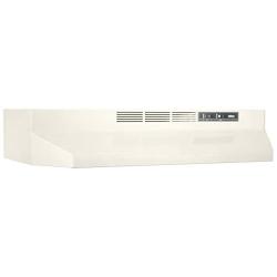 Broan-NuTone BUEZ130BT Non-Ducted Ductless Range Hood with Lights Exhaust Fan for Under Cabinet, 30-Inch, Biscuit