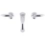 KOHLER Alteo 2-Handle Widespread Bathroom Faucet with Metal Drain Assembly in Polished Chrome, K-45102-4-CP