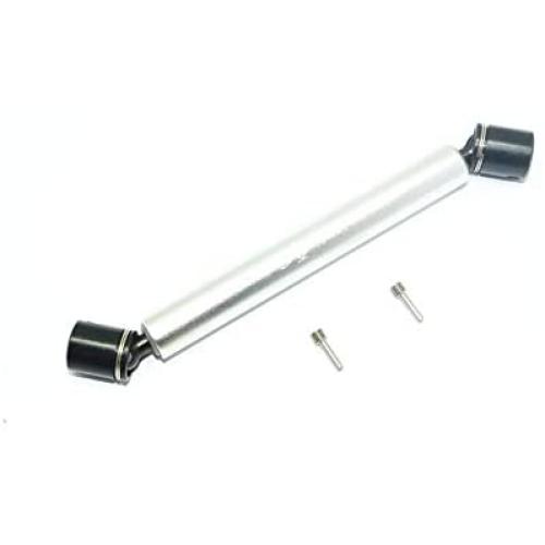GPM Losi 1:10 Baja Rey / Rock Rey Upgrade Parts Aluminum & Steel Rear CVD Drive Shaft - 1Pc Set Silver