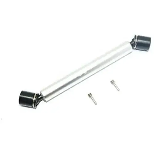 GPM Losi 1:10 Baja Rey / Rock Rey Upgrade Parts Aluminum & Steel Rear CVD Drive Shaft - 1Pc Set Silver